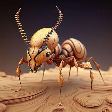 3D model Pheidole guajirana (STL)